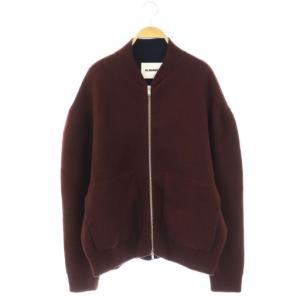 24SS J61HP0001 Wジップ ニットブルゾン 44 ブラウン
