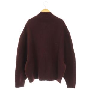 JIL SANDER 24SS J61HP0001 Wジップ ニットブルゾン 44 ブラウン