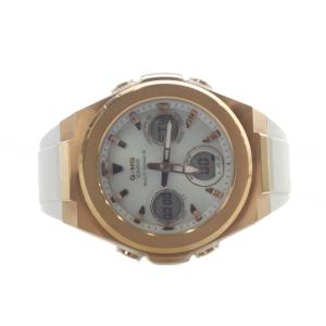 CASIO BABY-G タフソーラー 腕時計 白 ホワイト MSG-W600G /SR