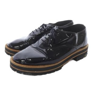 エナメル ドレスシューズ 38 黒 ブラック /SR SH