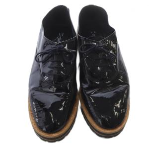 Repetto エナメル ドレスシューズ 38 黒 ブラック /SR SH