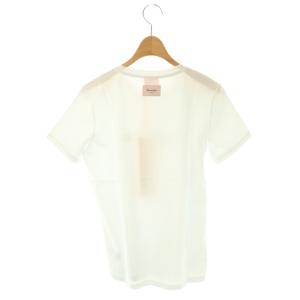 Repetto フロッキーロゴTシャツ カットソー S ホワイト ブラック /DO OS SH