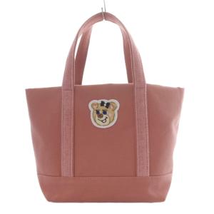 ラブラリーバイフェイラー オールドテディ トートバッグ ハンドバッグ キャンバス ピンク /YO26 SH