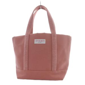 FEILER ラブラリーバイフェイラー オールドテディ トートバッグ ハンドバッグ キャンバス ピンク /YO26 SH