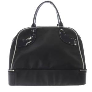 adidas Originals 25SS ラージ プレミアム ボウリングバッグ ハンドバッグ 黒 ブラック /SR