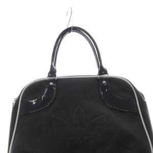 adidas Originals 25SS ラージ プレミアム ボウリングバッグ ハンドバッグ 黒 ブラック /SR