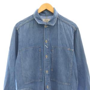 JOURNAL STANDARD relume デニムワークオーバーオール ストレート F 青 ブルー /AT OS