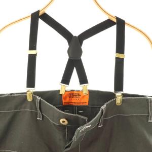 UNIVERSAL OVERALL 2WAYサスペンダーパンツ ボタンフライ F グレー /DO OS