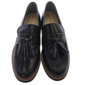 tsumori chisato walk タッセル ローファー レザー 23.5cm 黒 ブラック /SR