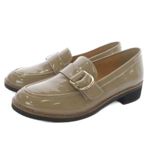 エナメル ローファー 23.5cm ベージュ /SR