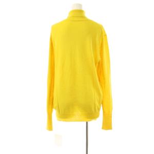 JOURNAL STANDARD LUXE タートルネックニット セーター プルオーバー シルク混 カシミヤ混 イエロー 黄色 /CX OS