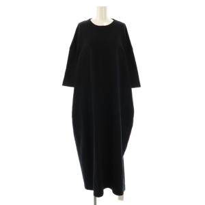 23SS クラシックテンジク スタンダードクルーネックワンピース M 黒 ブラック /CX OS