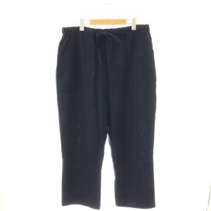 23SS RACHEL KNIT EASY PANTS イージーパンツ ワイド L ネイビー /ES OS