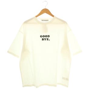 24SS プリント BIG-T Tシャツ カットソー 五分袖 F ホワイト /ES OS