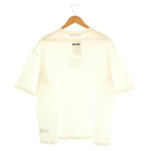 JOURNAL STANDARD LUXE 24SS プリント BIG-T Tシャツ カットソー 五分袖 F ホワイト /ES OS
