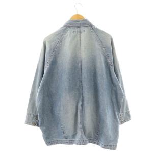 JOURNAL STANDARD LUXE 23SS 10OZデニム ワークカバオール ブルー
