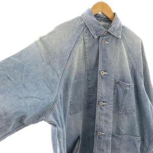 JOURNAL STANDARD LUXE 23SS 10OZデニム ワークカバオール ブルー