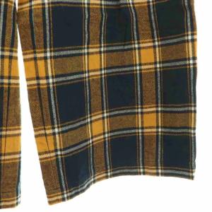 JOURNAL STANDARD LUXE 23AW チェック タックパンツ ワイドパンツ M マスタード ネイビー /ES OS