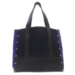 THAT BAG スタッズ ブラック ブルー