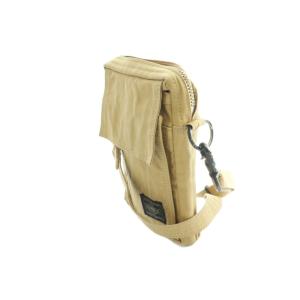 PORTER 吉田カバン CUBE ミニショルダーバッグ サコッシュ ベージュ /MI OS ユニセックス