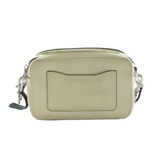 MARC JACOBS ザ モト ショット 21 スナップショット クロスボディバッグ ショルダーバッグ レザー オフホワイト