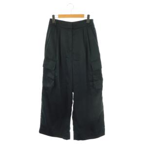 Deuxieme Classe取扱 SHINY NYLON カーゴパンツ ワイドパンツ 00 ネイビー