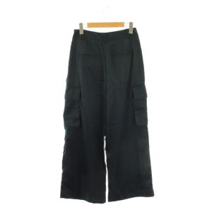 tibi Deuxieme Classe取扱 SHINY NYLON カーゴパンツ ワイドパンツ 00 ネイビー