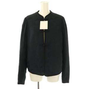 25SS Floral Jacquard Silk Filling Jacket