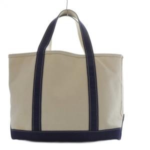 BOAT AND TOTE トートバッグ ハンドバッグ キャンバス ブルー ホワイト /YO5