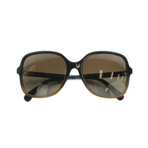 サングラス 眼鏡 セルフレーム グラデーションレンズ ココマーク 5818-140 黒 ブラック ブラウン