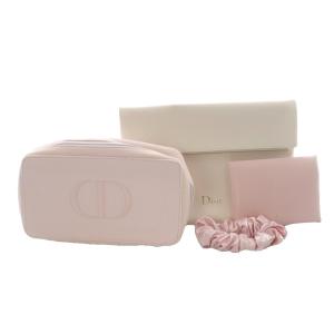 ノベルティ ポーチ シュシュ 4点セット ピンク ベージュ /SR