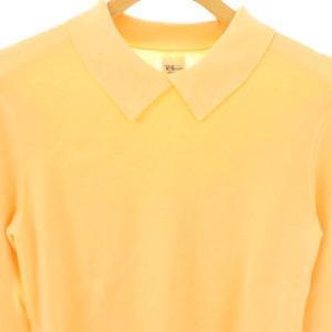 Ron Herman ニットシャツ プルオーバー 長袖 XS ライトベージュ /AT OS