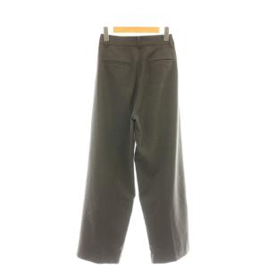 TODAYFUL 24AW Doubletuck Smooth Trousers パンツ ワイドパンツ タック 36 チャコール