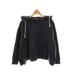 VINTAGE Raised Back Oversized Hooded パーカー プルオーバー F チャコール