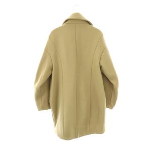 SNIDEL Sustainaウールコクーンダブルコート アウター 1 イエロー /DF OS SH