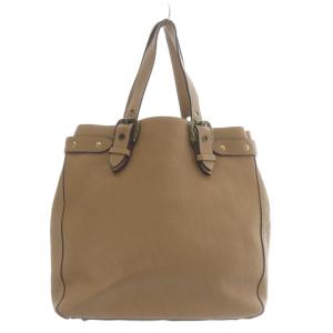J&M DAVIDSON トートバッグ ショルダーバッグ レザー ベージュ /YO10