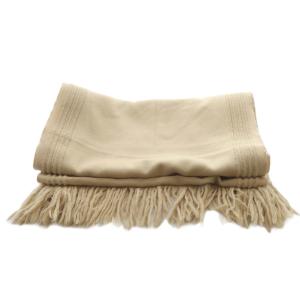 GUCCI フリンジ ストール マフラー ベージュ /SR OH