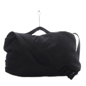 トートバッグ ショルダーバッグ 2way 斜め掛け ナイロン ブラック /YO18