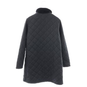 MACKINTOSH 裏ボアキルティングステンカラーコート 中綿 36 ネイビー /HK OS