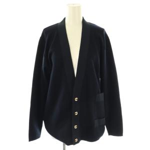 Vネックカーディガン S ネイビー /DO OS