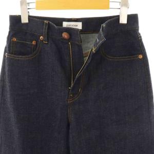 23区 DENIM 25SS ストレッチ ワイドパンツ デニム ジーンズ 36 紺 ネイビー /AT OS