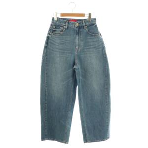 × 23区 カーヴィー デニムパンツ ジーンズ 36 ブルー /DF OS