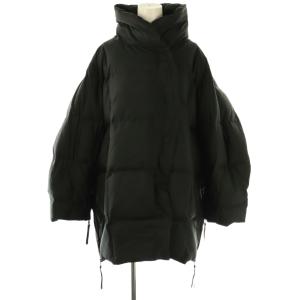 エッセン ESSEN ナイロンダウンコート アウター 38 黒 ブラック /CX OS