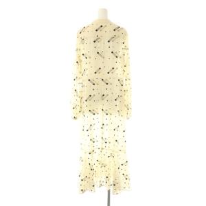 Diagram GRACE CONTINENTAL 刺繍デザインシャツワンピース 38 ライトベージュ ブラック ゴールド色 /DO OS