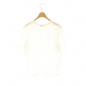 ATON SUVIN 60/2 OVERSIZED T-SHIRTTシャツ カットソー 半袖 1 白 ホワイト /AT