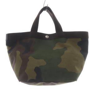 コーデュラ舟型トートM カモフラージュ ハンドバッグ カーキ 緑 グリーン 707W /SR