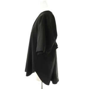 ENFOLD 25AW WING-SLEEVES PULLOVER ブラウス 38 黒 ブラック /CX OS