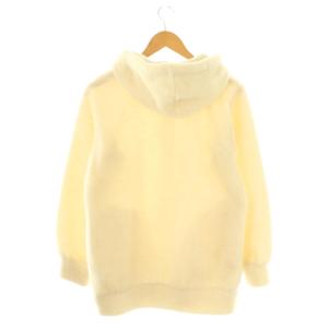 BLUE LABEL CRESTBRIDGE ボアパーカー ブルゾン ジャケット ジップアップ 38 ホワイト /HK OS