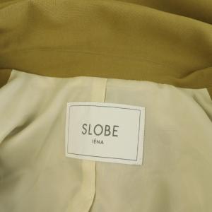 SLOBE IENA 24SS ドライポリボクシージャケット オーバーサイズ ドロップショルダー 総裏地 38 キャメル /MY