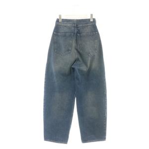 MM6 Maison Margiela CARROTDENIM ボタンフライキャロットジーンズ デニムパンツ 38 ブルー S52LA0180
